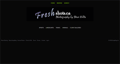 Desktop Screenshot of freshshots.ca